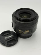 Used Nikon AF-S 35mm f/1.8 G