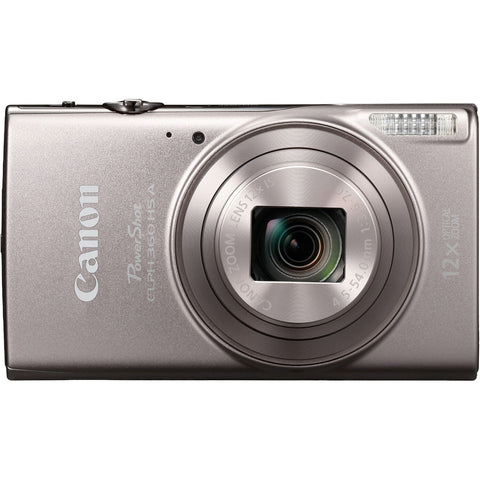 Canon PowerShot ELPH 360 HS A Digital Camera (Silver)