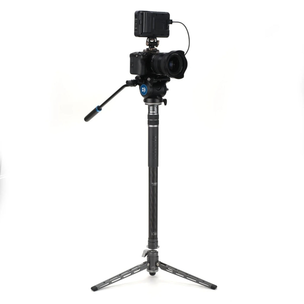 Benro MBB34CT BadaBing Carbon Fiber Monopod with Dual-Twist RapidDeploy System and Tap-to-Open Base