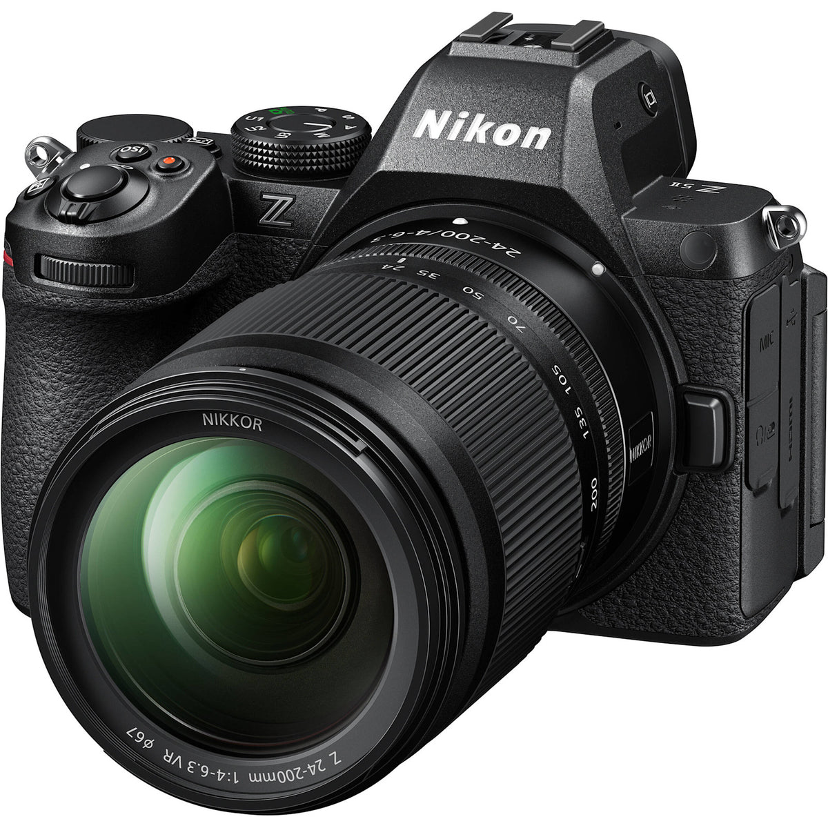 Nikon Z5II Mirrorless Camera with 24-200mm f/4-6.3 Lens