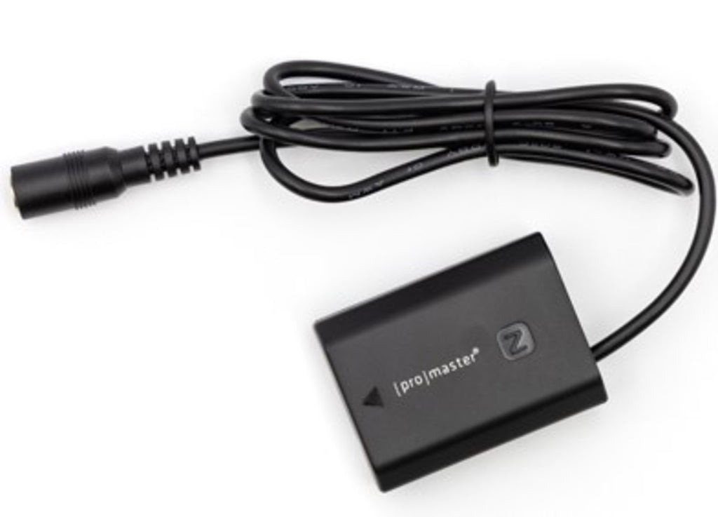 Promaster DC Coupler with AC Power Supply for Sony NP-FZ100