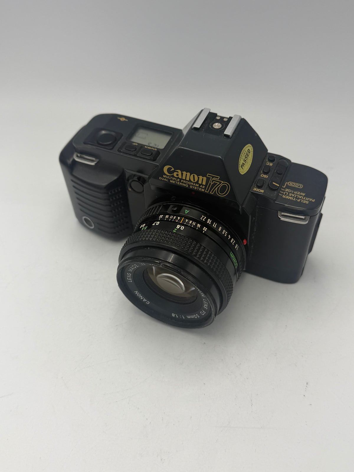 Used Canon T70 with 50mm f1.8