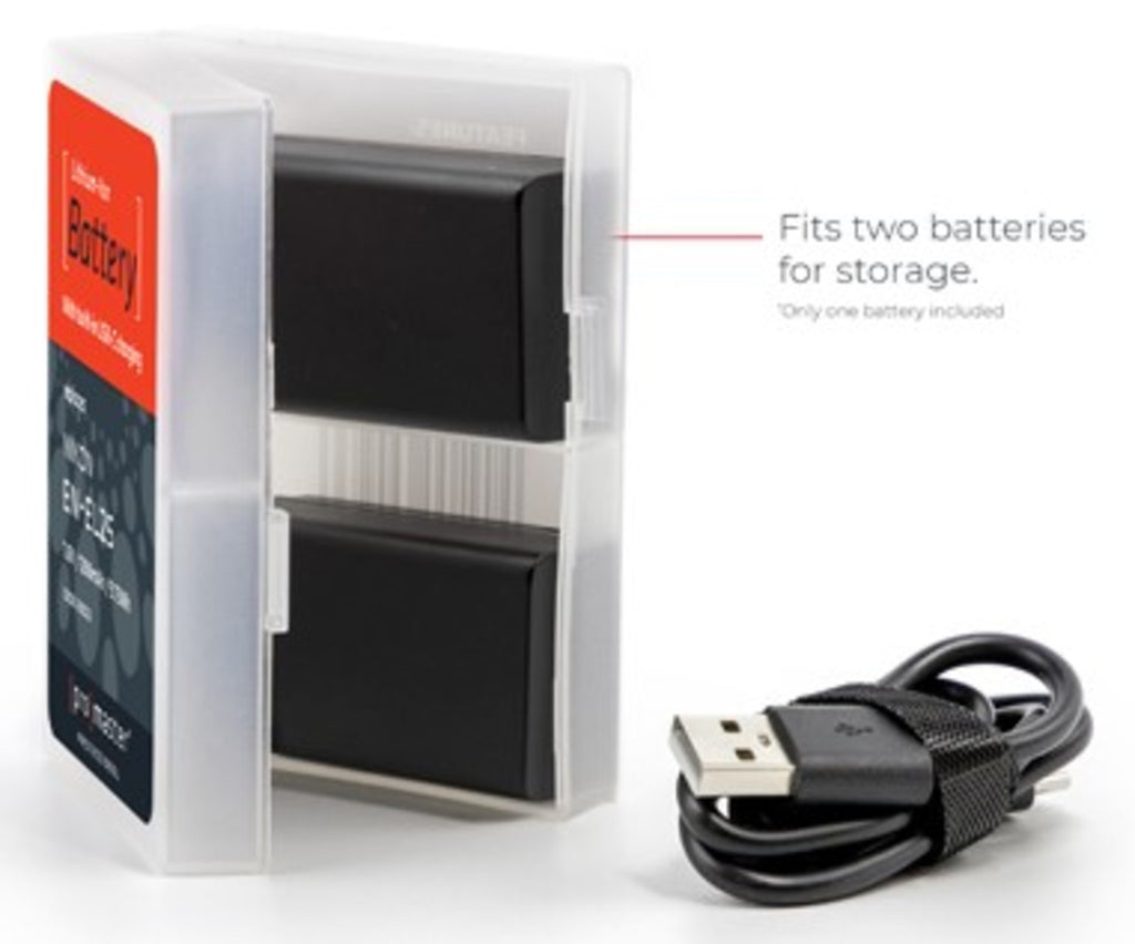 Promaster Li-ion Battery for Nikon EN-EL25 with USB-C Charging