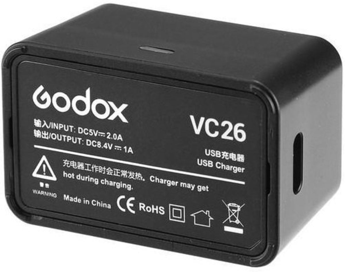 Godox VC26 USB Charger for V1 Battery
