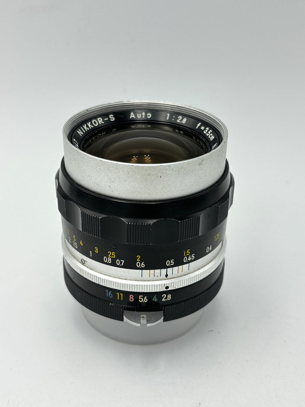 Used Nikon Nikkor-S Auto 1:2.8 F lens 35mm non-AI