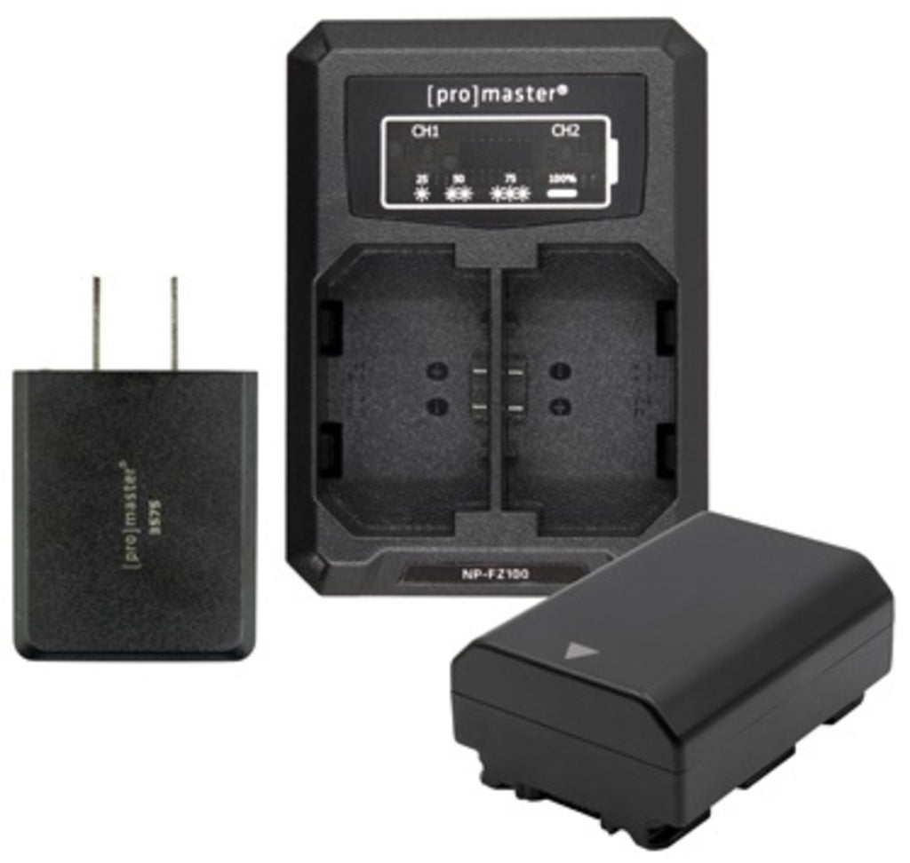 Promaster Battery & Charger Kit for Sony NP-FZ100