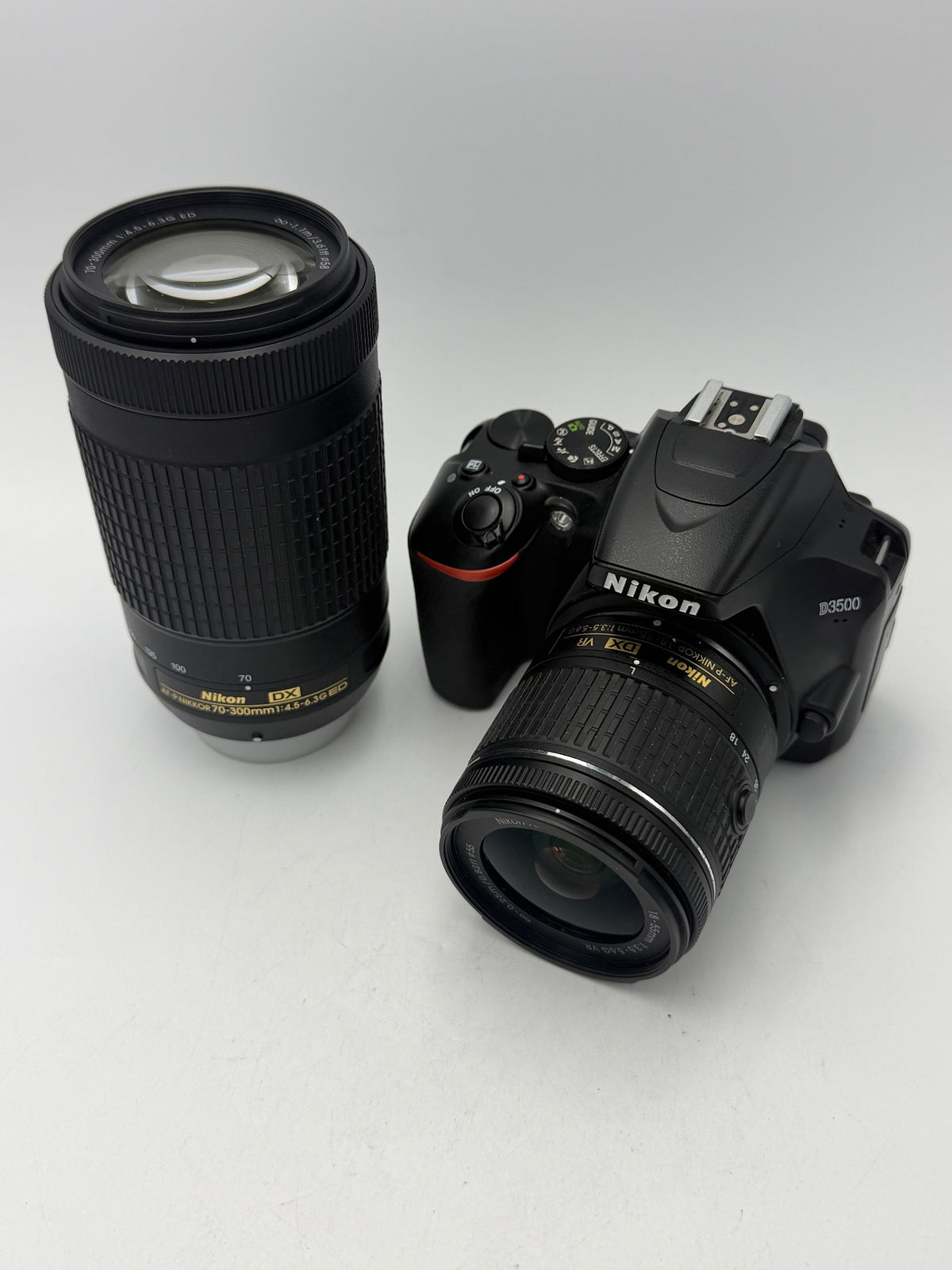 Used Nikon D3500 with Two Lens Kit