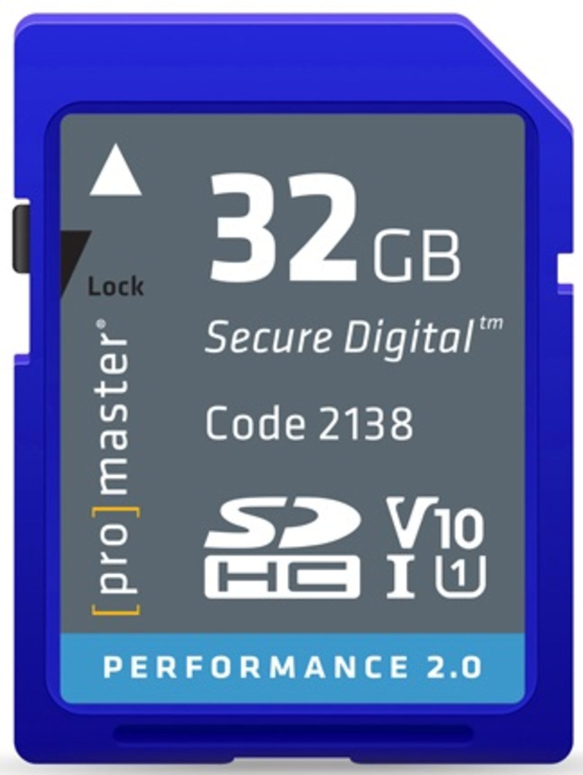 Promaster SDHC 32GB Performance 2.0 UHS-I Memory Card