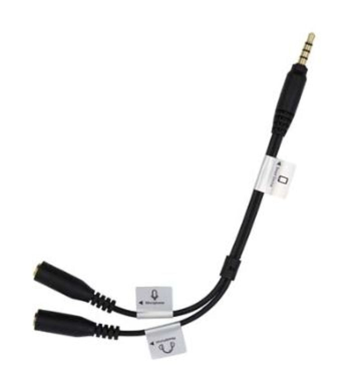 Promaster Audio Cable 3.5mm TRRS male straight - dual 3.5mm