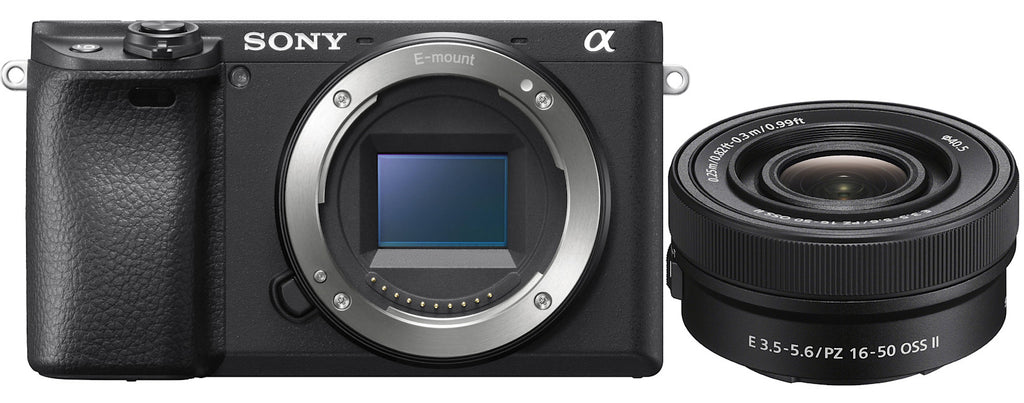 Sony a6400 APS-C Mirrorless Camera with E PZ 16-50mm f/3.5-5.6 OSS II Lens (ILCE6400KB)