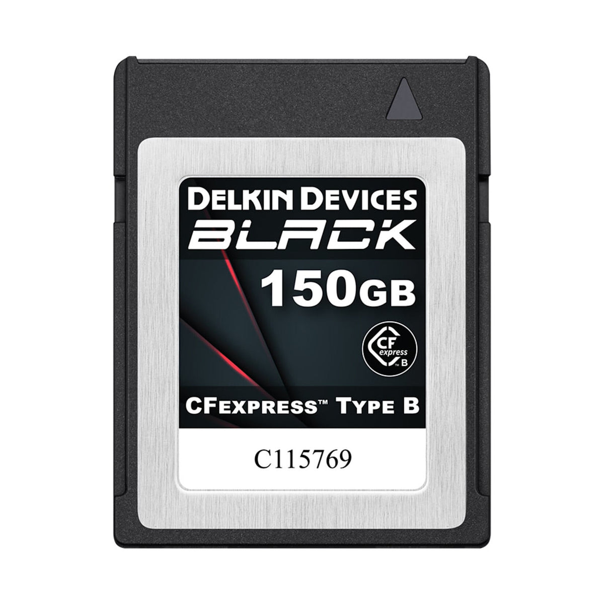 Delkin Devices 150GB Black CF Express Type B Memory Card + USB 3.2 Reader Bundle