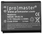 Promaster EN-EL19 Battery for Nikon