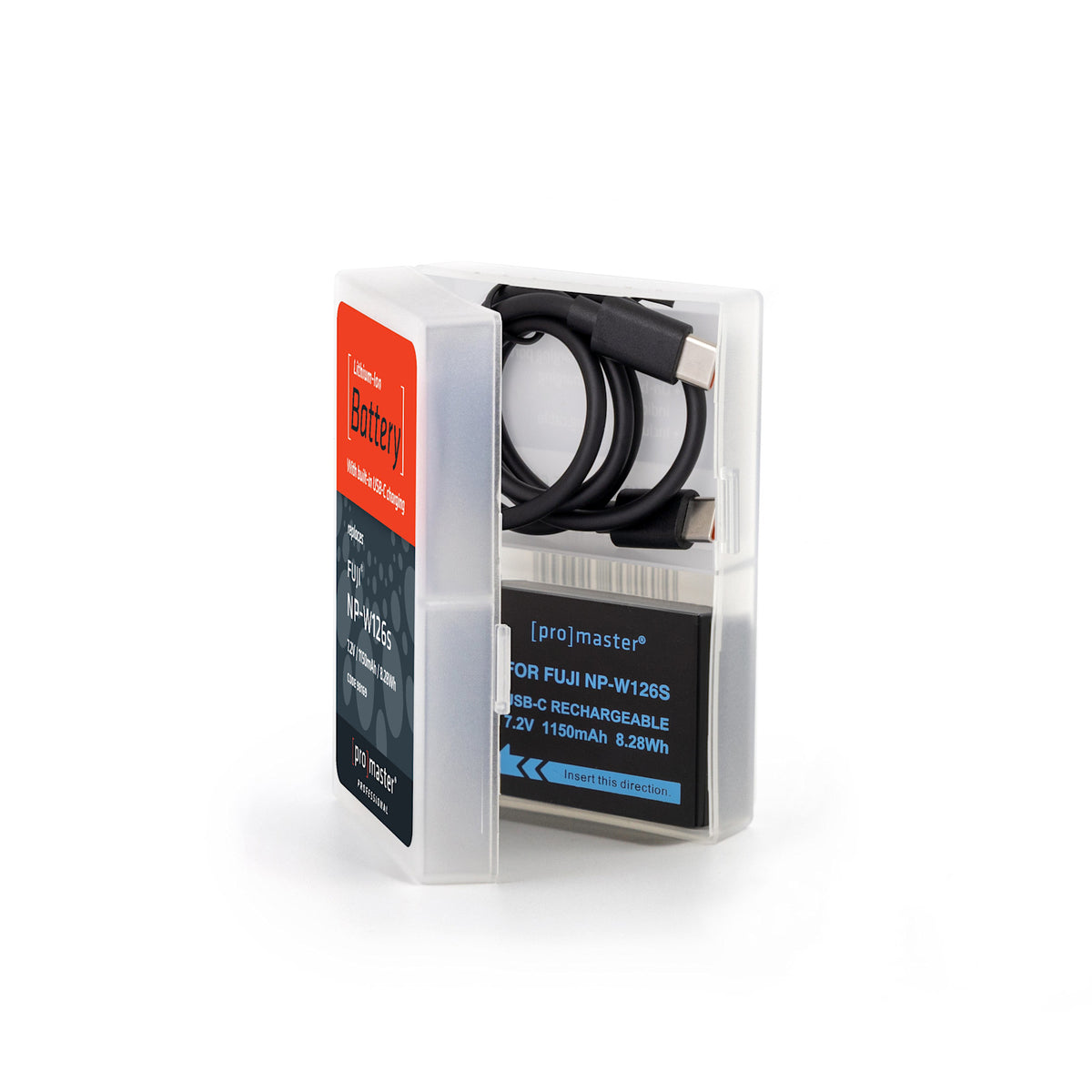 Promaster NP-W126s Battery for Fujifilm with USB-C Charging