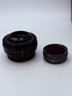 Used Fujifilm XF 27mm f/2.8 R WR w/ Urth Filter Set and Box