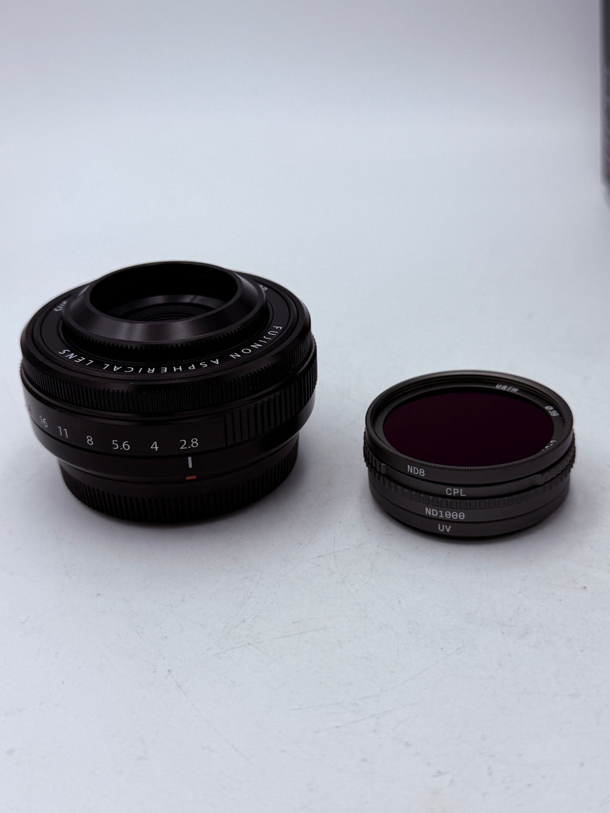 Used Fujifilm XF 27mm f/2.8 R WR w/ Urth Filter Set and Box