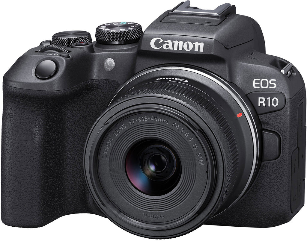 Canon EOS R10 Mirrorless Camera with 18-45mm f/4.5-6.3 Lens