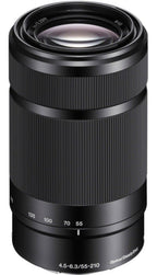 Sony E 55-210mm f/4.5-6.3 OSS Lens (Black)