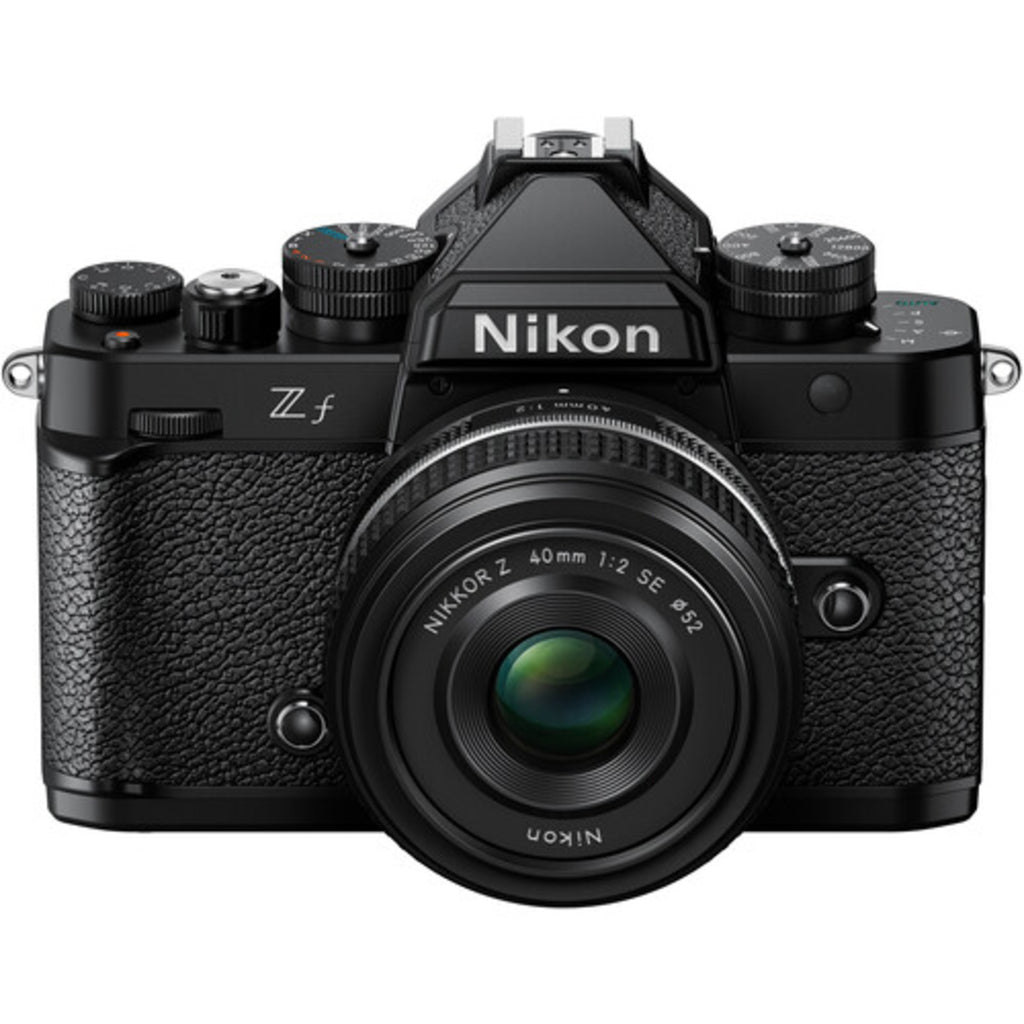 Nikon Zf Mirrorless Camera with 40mm f/2 Lens (Black)