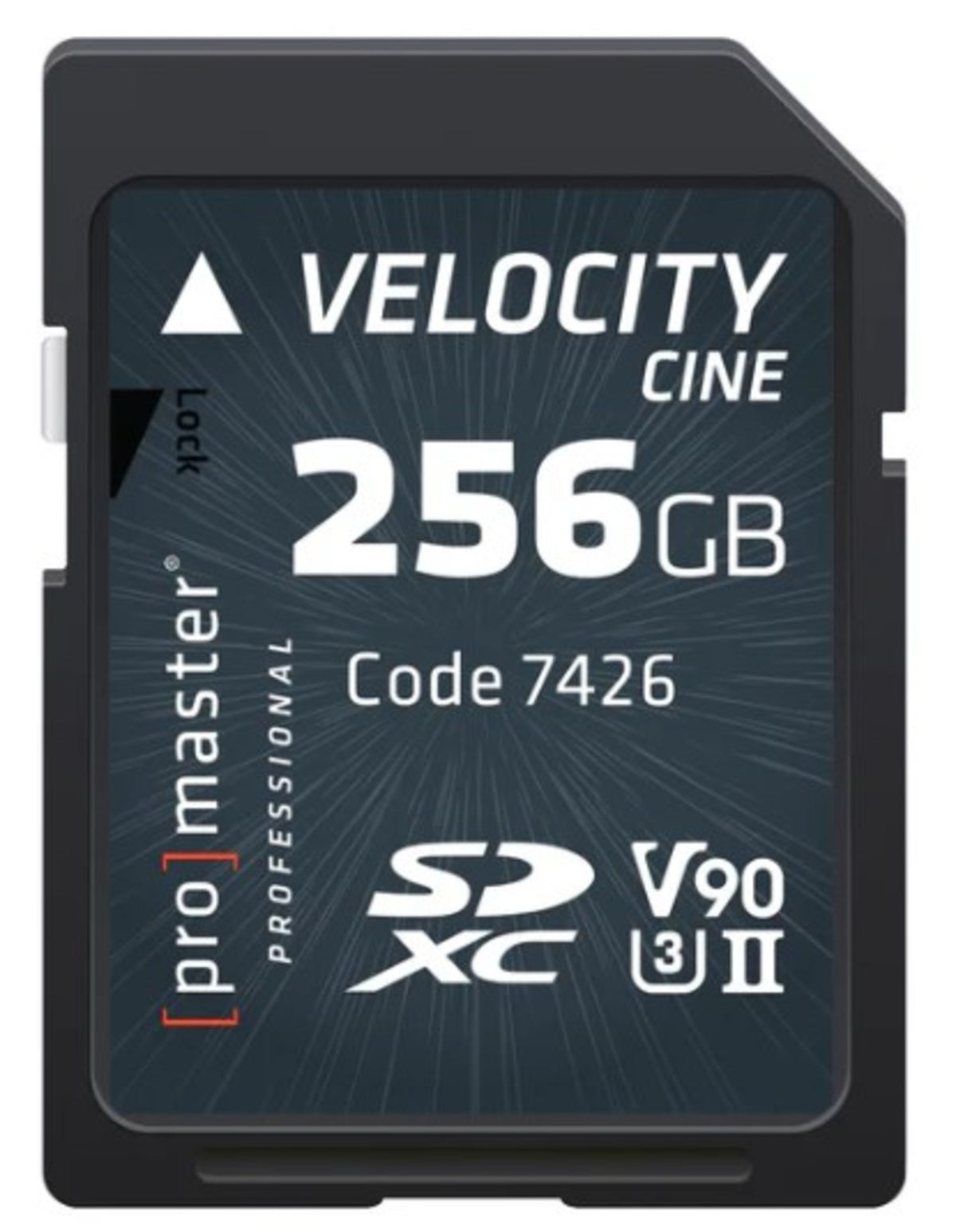 Promaster SDXC 256GB Velocity CINE UHS-II V90 Memory Card