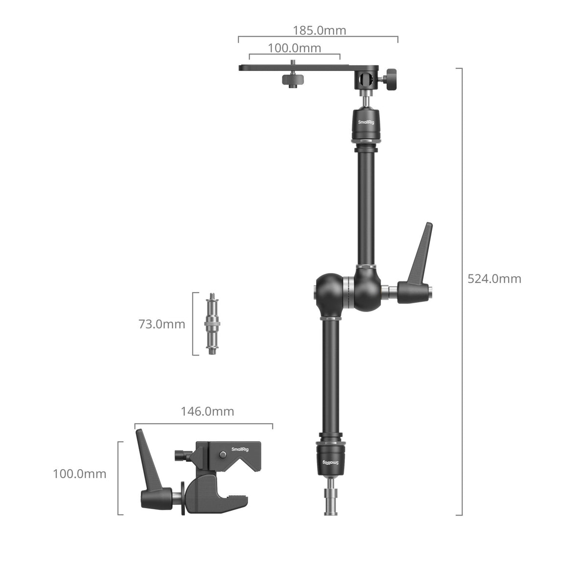 SmallRig Super Clamp with Magic Arm Kit