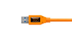 Tether Tools TetherPro Straight USB to USB-C 15' (Orange)