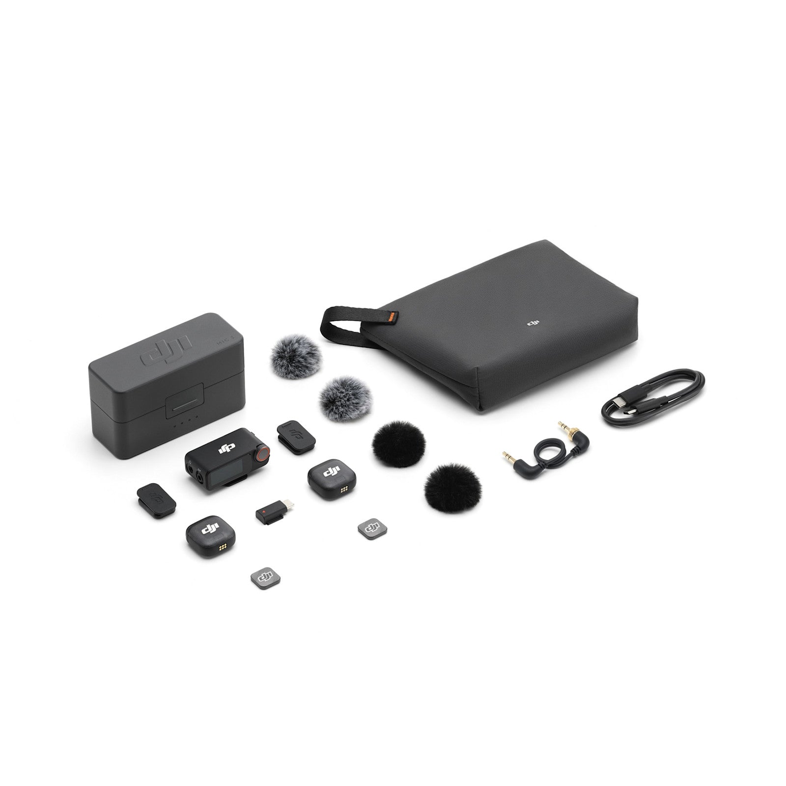 DJI Mic 3 (2 TX + 1 RX + Charging Case) – YM Camera