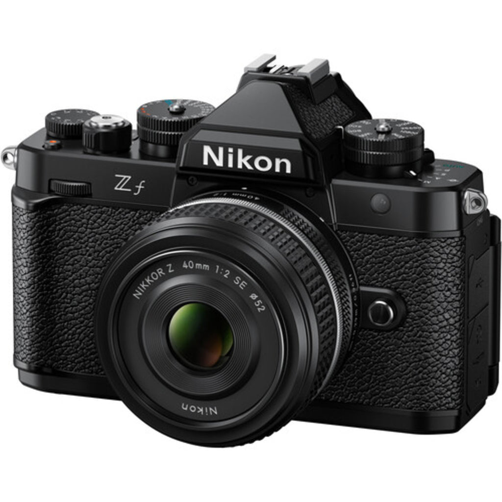 Nikon Zf Mirrorless Camera with 40mm f/2 Lens (Black)