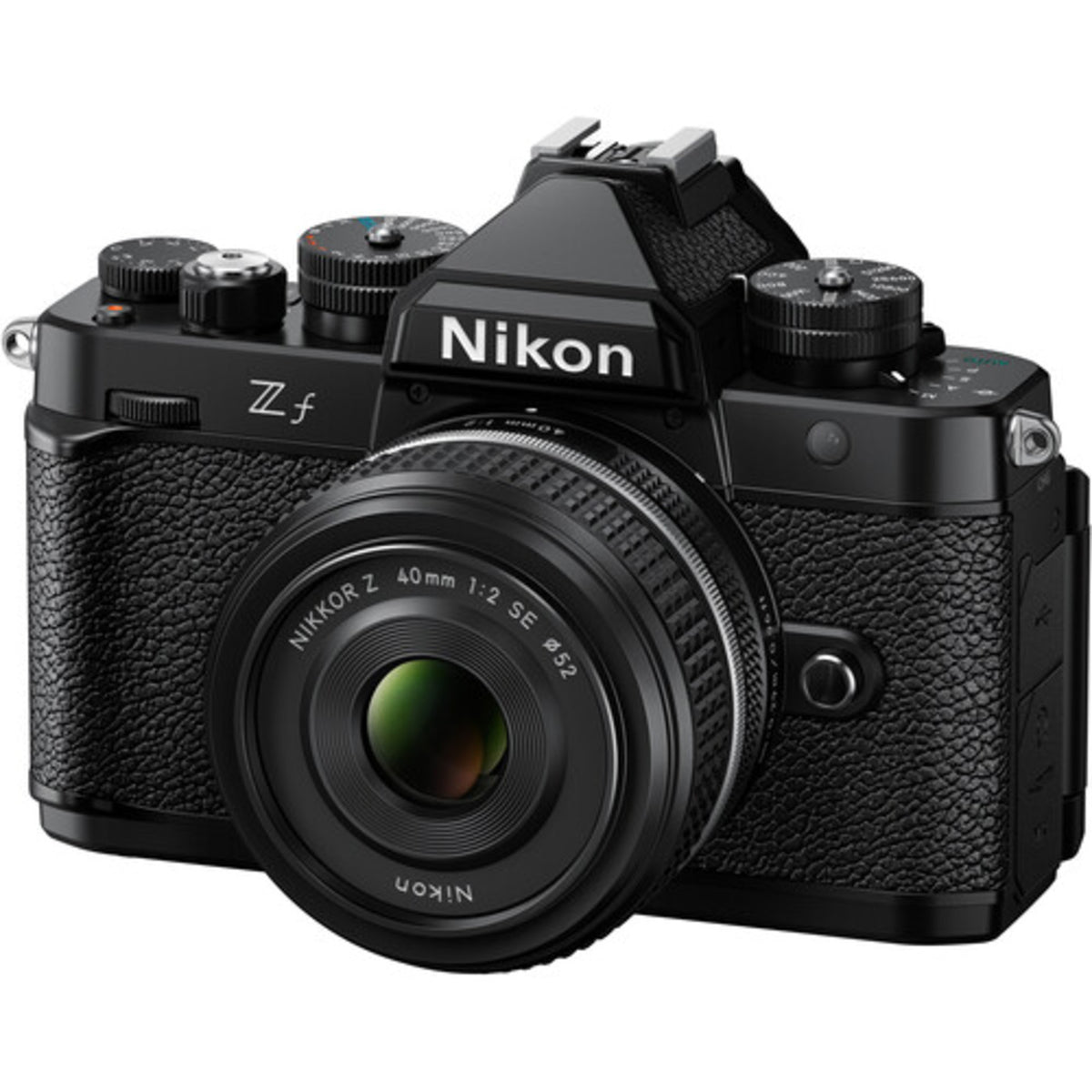 Nikon Zf Mirrorless Camera with 40mm f/2 Lens (Black)