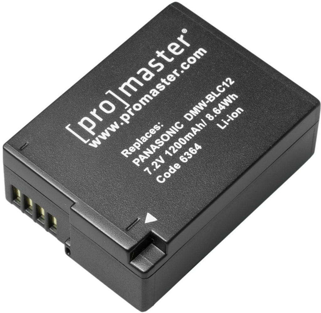 Promaster Li-ion Battery for Panasonic DMW-BLC12 / Leica BP