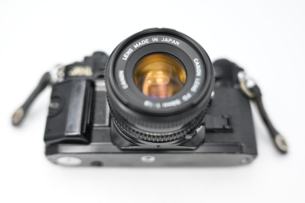 Used Canon AE-1 w/ Canon FD 50mm 1:1.8 Lens