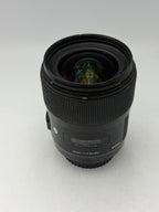 Used Sigma 35mm f1.4 DG for Canon EF