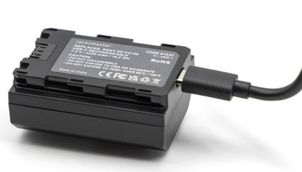 Promaster Li-ion Battery for Sony NP-FZ100 with USB-C Charging